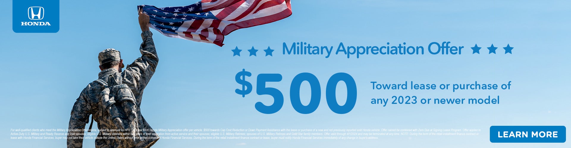 Military Appreciation Offer