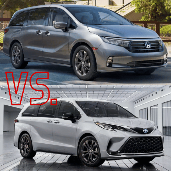 2023 Honda Odyssey Compared to the 2023 Toyota Sienna